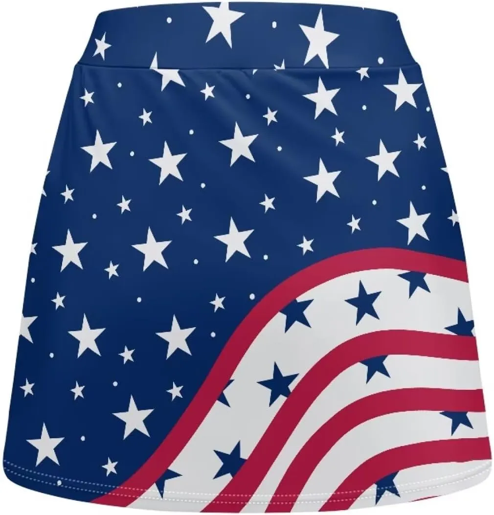 Women's Tennis Skirts Athletic Golf Skorts with Pocket High Waist Activewear Skirt Workout Running Shorts