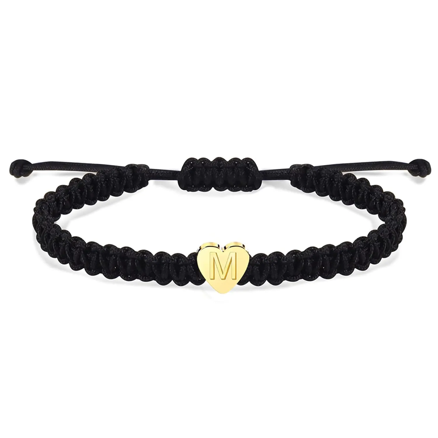 Woven Rope Bracelet Alphabet Strings