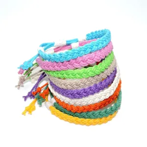 Woven Sailor Anklet Tropical Colors