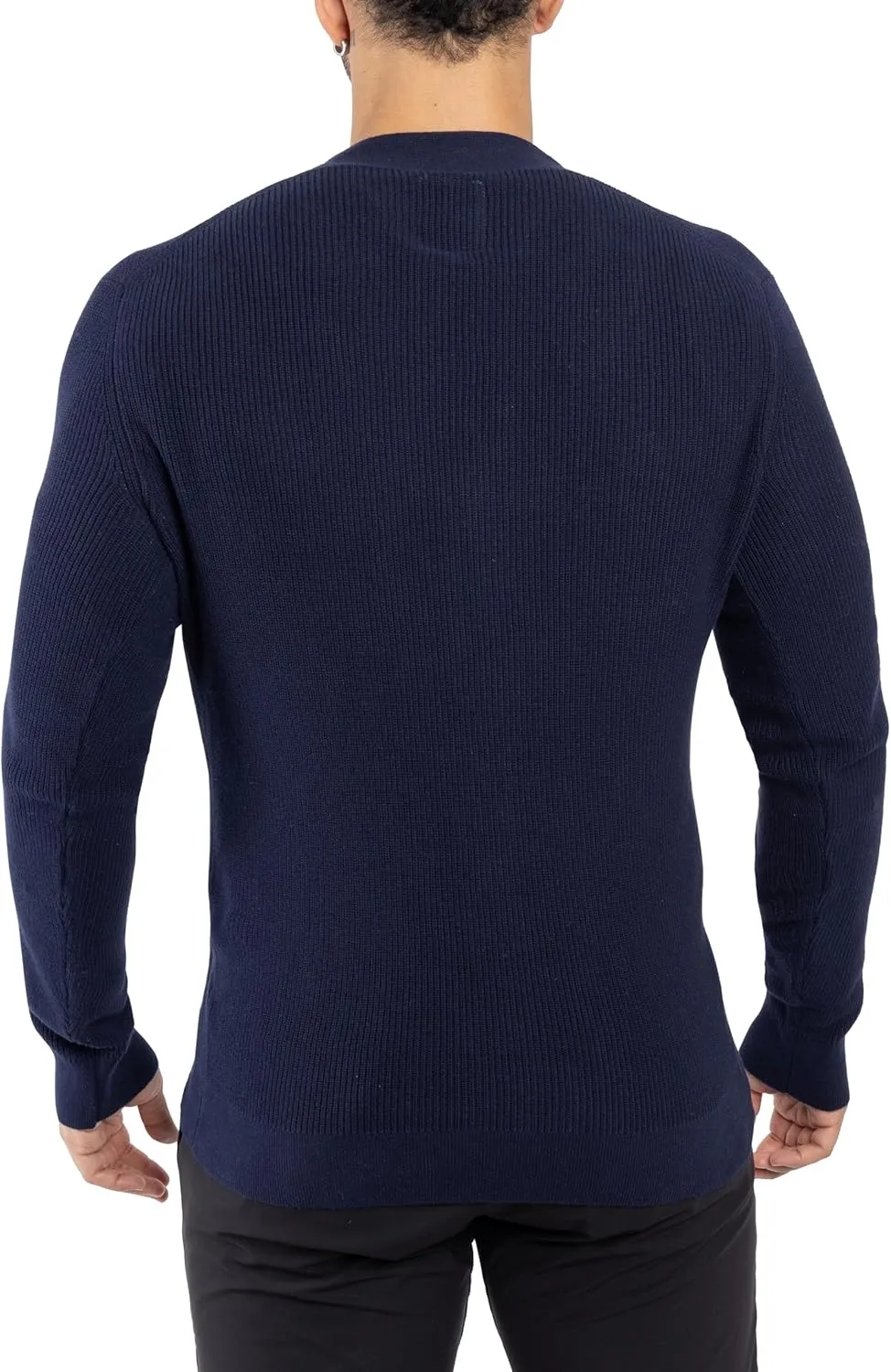 X RAY Mens Cardigan Sweater, Shawl Collar Cable Knit Button Down Cardigan Sweaters for Men Sweaters for Men Big and Tall