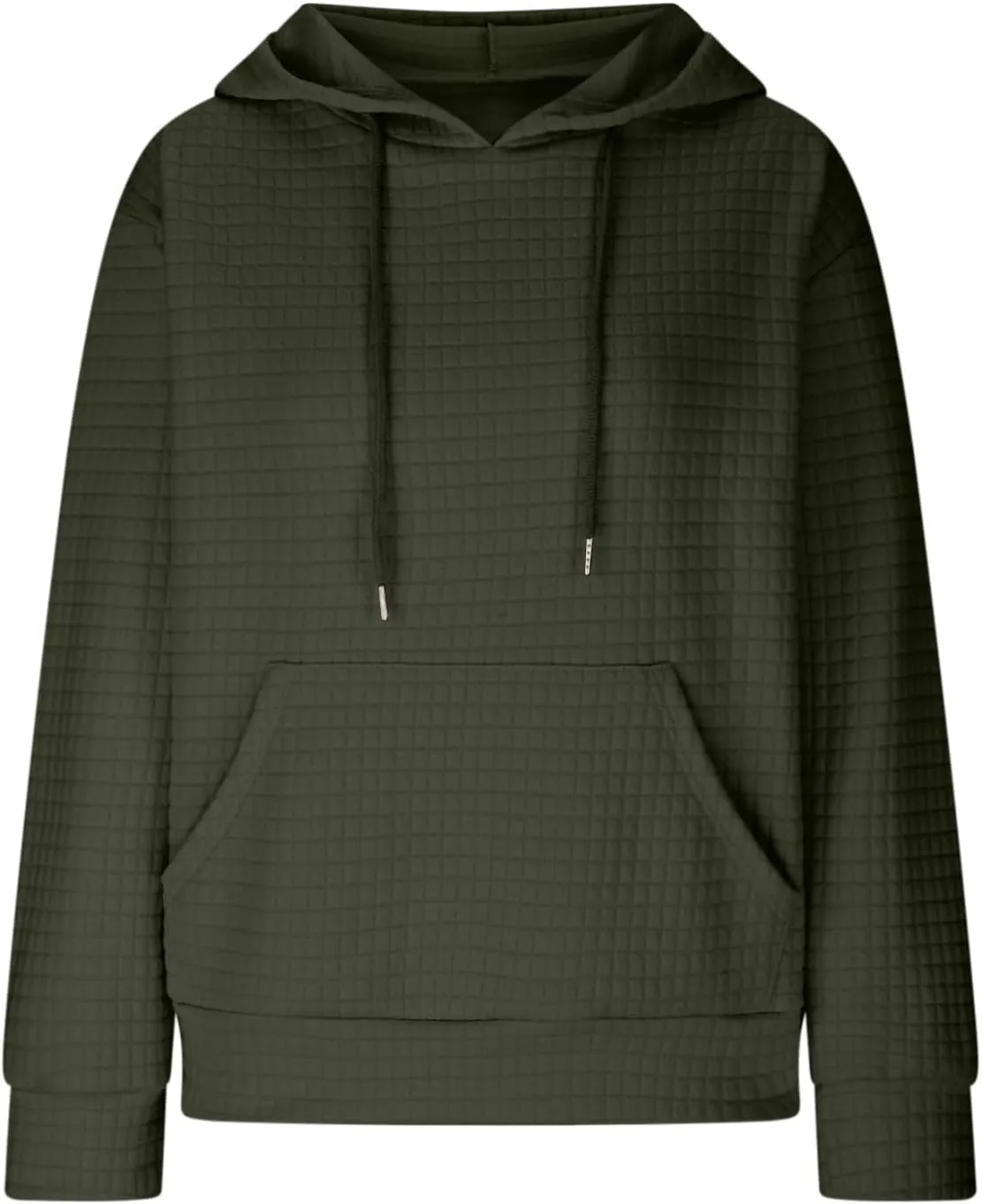 XUNRYAN Womens Waffleknit Shacket Jacket 2023 Fall Fashion Long Sleeve Casual Button Down Shirts Jackets Zip Up Hoodie Coat