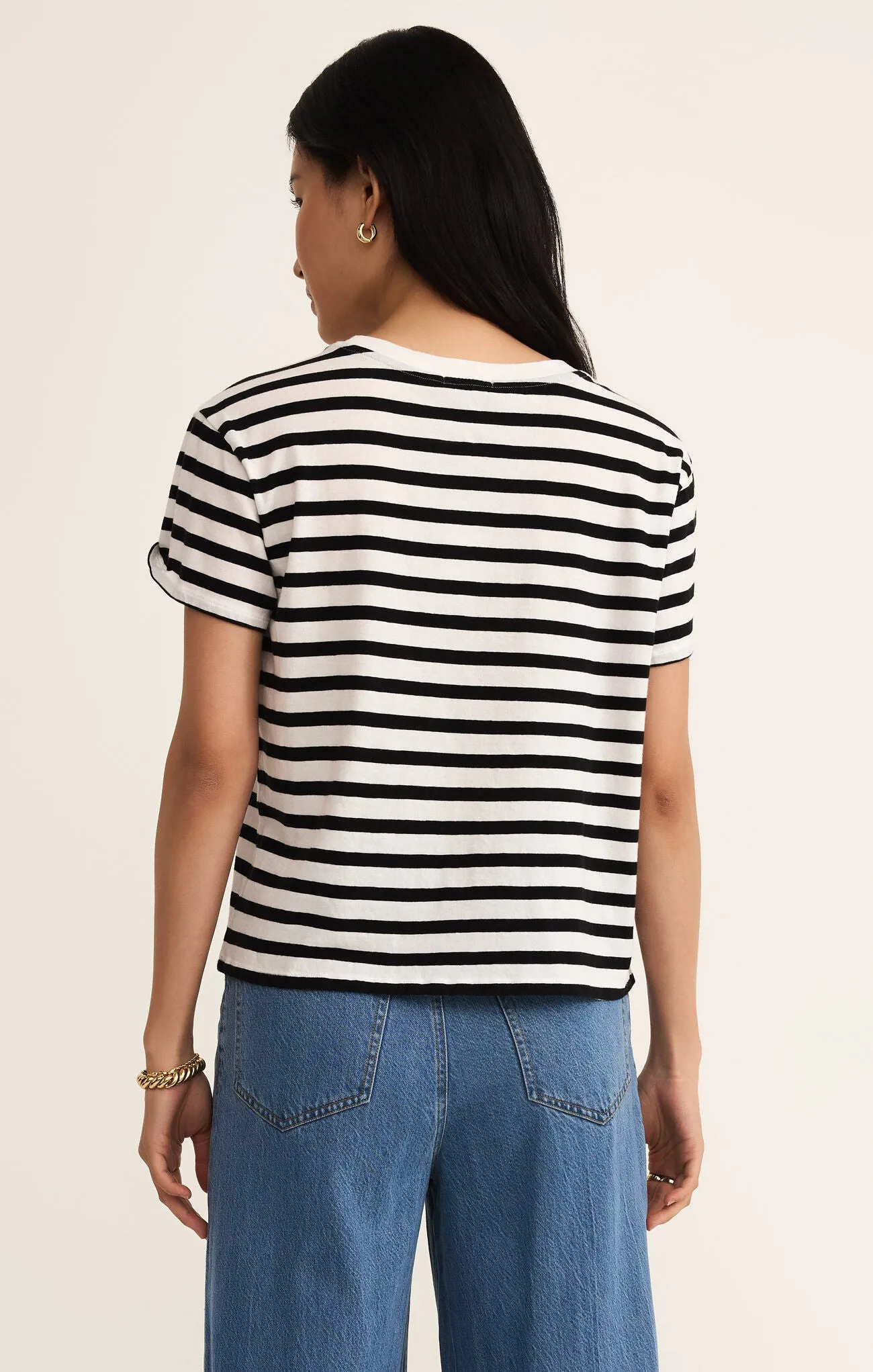 Z Supply Go To Stripe Tee